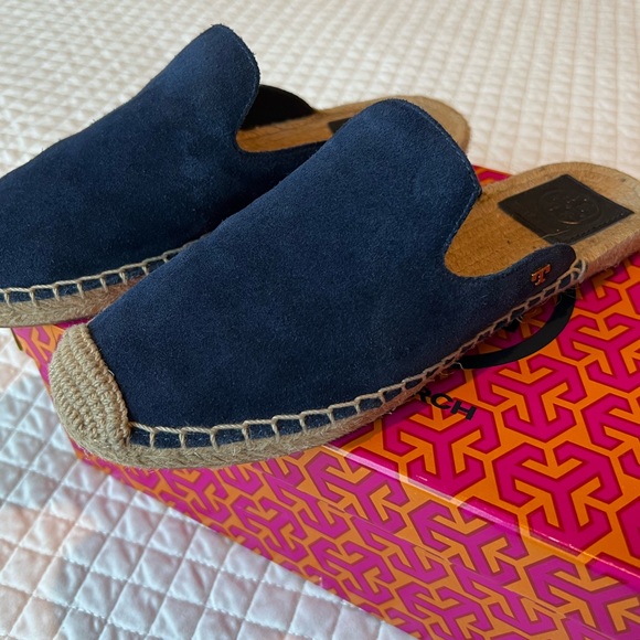 Tory Burch - Max espadrille slide - Blue - Size 6 - Picture 2 of 6